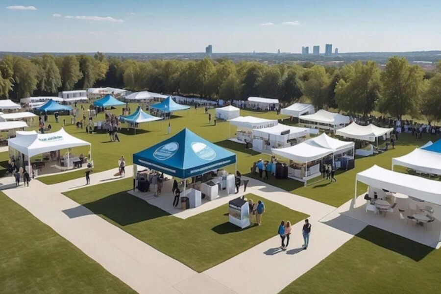 Ways a Custom-Printed Tent Guarantees Maximum Brand Visibility at Your Next Event